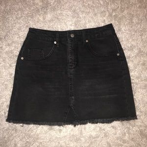 wild fable Jean Skirt